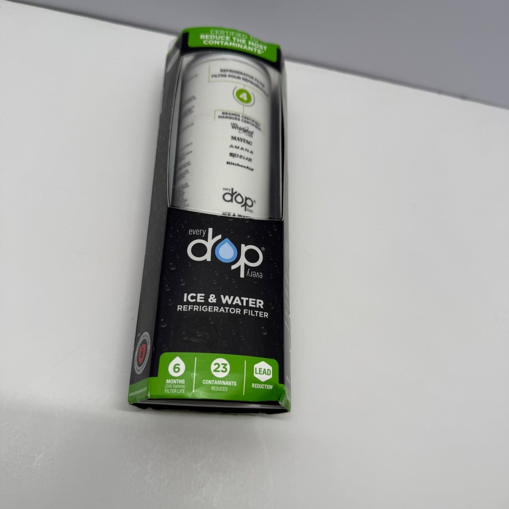 EveryDrop Refrigerator Water Filter 4 EDR4RXD1 Whirlpool Maytag KitchenAid NEW